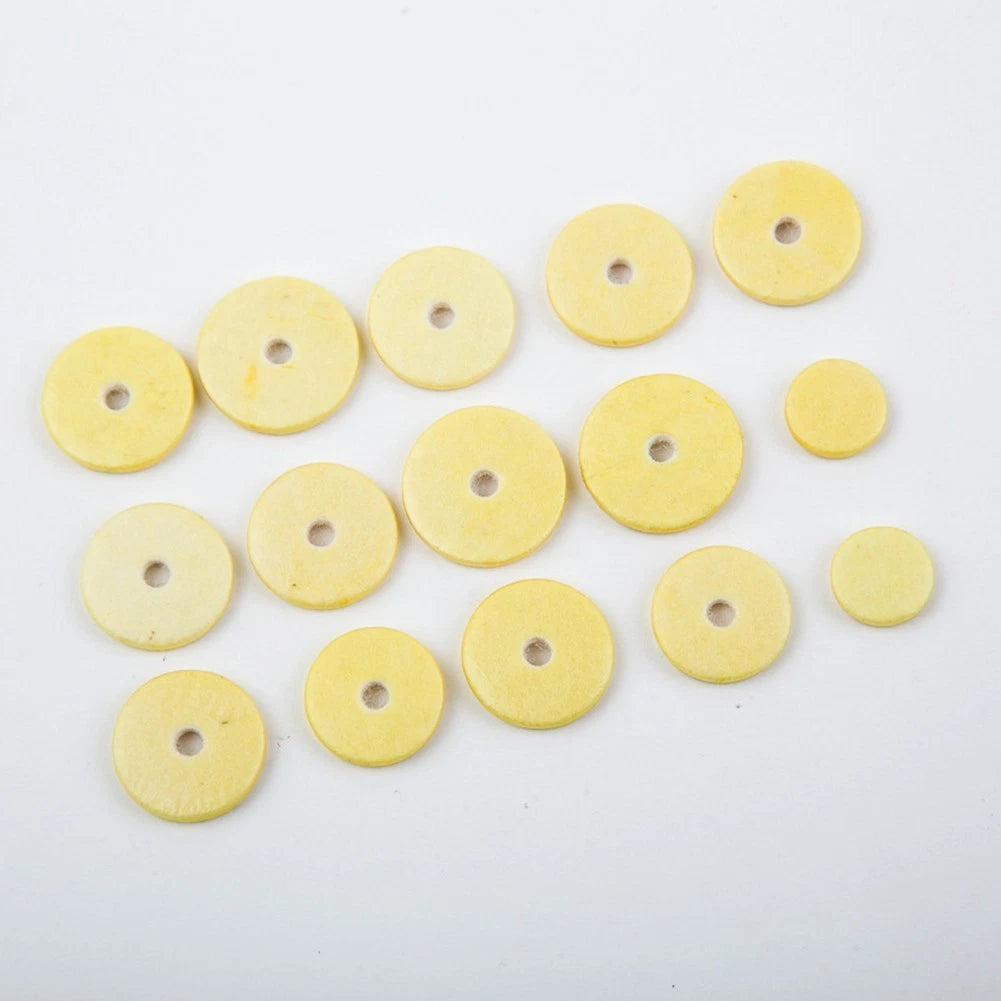 Flute Leather Pad Replacement for Musical Instruments (Various Sizes)