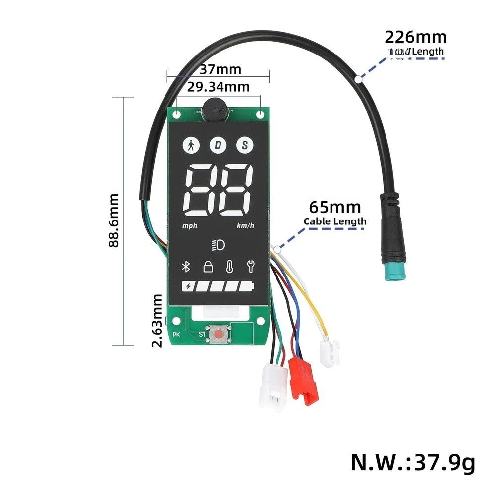 Dashboard Display and Function Panel for 4LITE Gen (2)