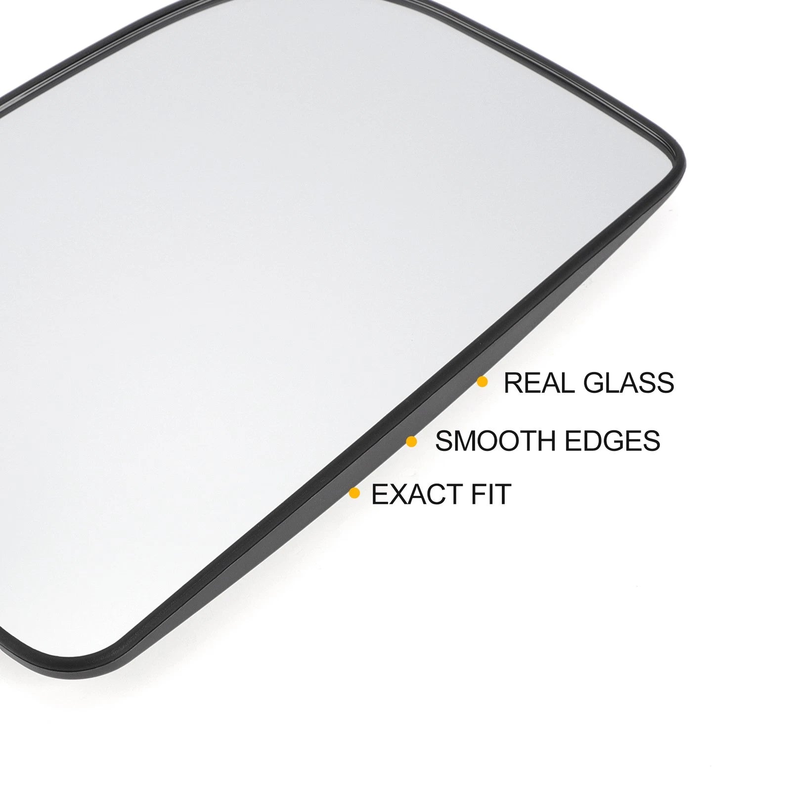 Left Upper White Mirror Glass for Mercedes Sprinter (2018–2023)