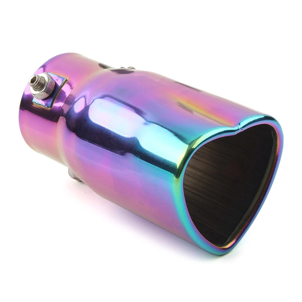 Stainless Steel Rear Exhaust Pipe Tail Muffler Tip for
