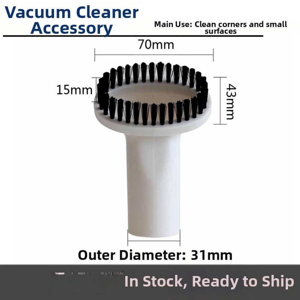 31mm Brush Head Oval for Vacuum Cleaner (Dusting Small Spaces)