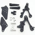 Foot Peg Brackets for Kawasaki ZX6R (2009–2011) - Silver