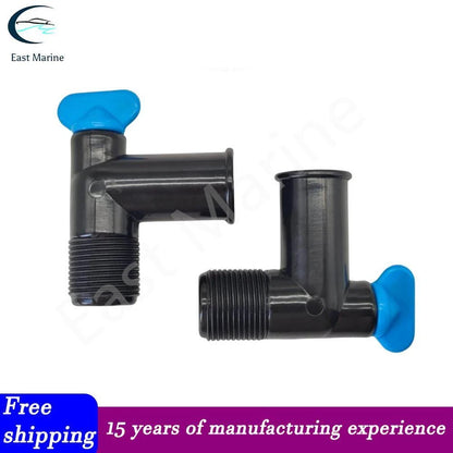 2 pcs 3/4" NPT Drain Elbow 862210A01 for MerCruiser MCM MIE V-6 & V-8 Engine