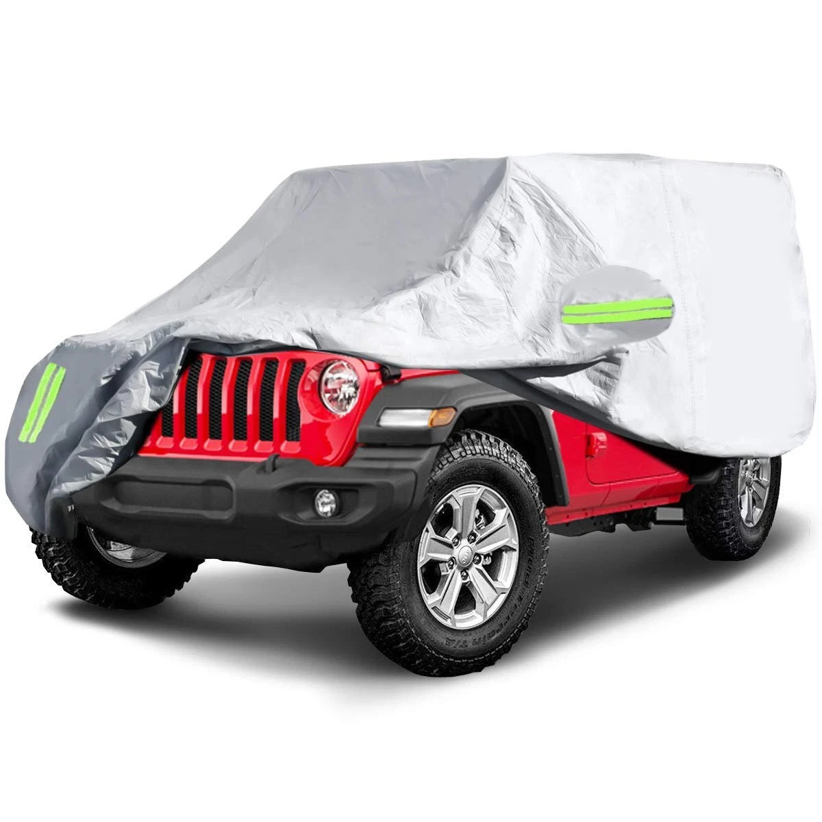 All Weather Waterproof Car Cover for Jeep Wrangler 2 Door (1987–2019)