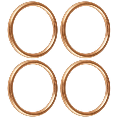 Exhaust Pipe Gasket 4-Pack Replacement for Honda CB700Sc Nighthawk (1984–1986)