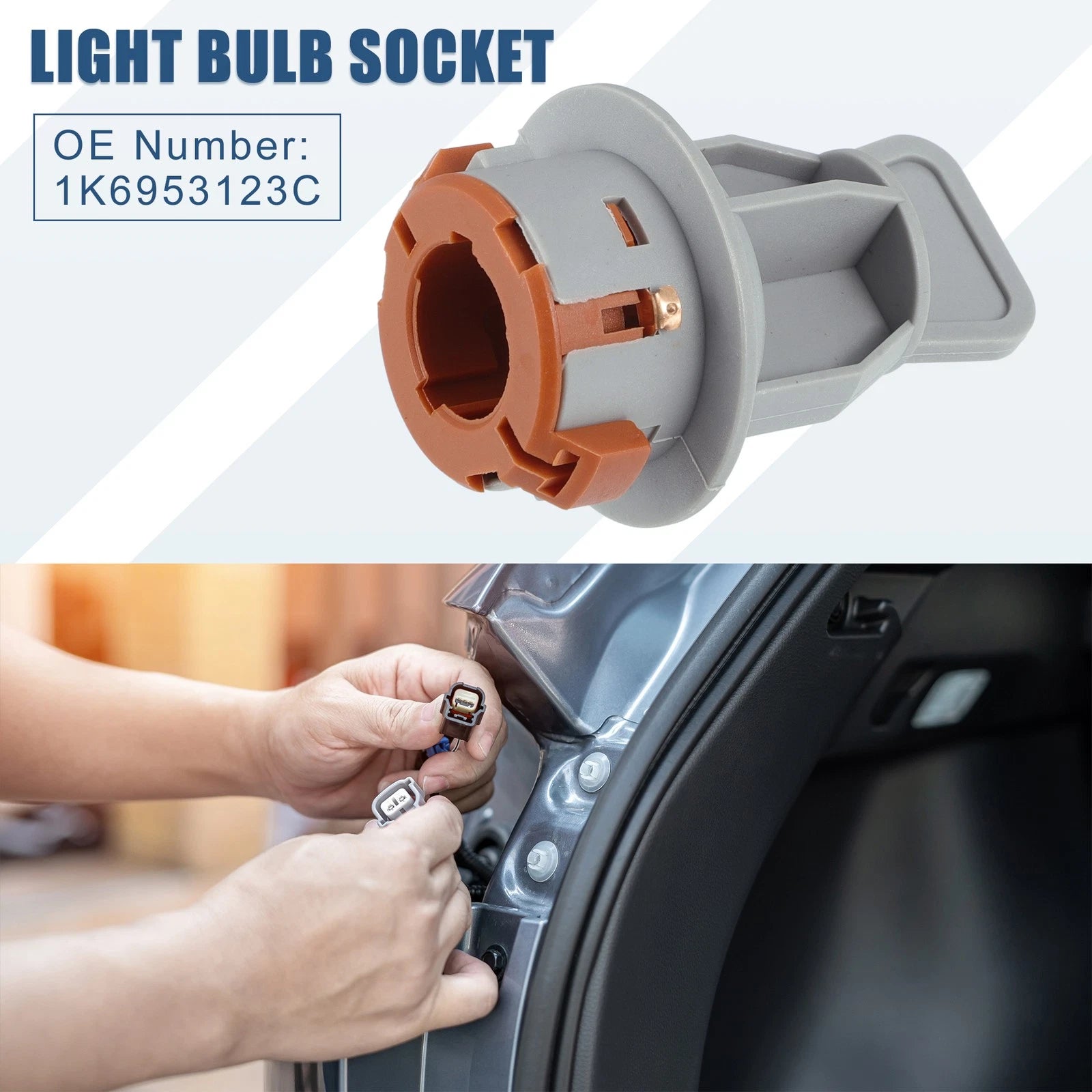 Light Bulb Socket Lamp No1 for Audi A6 Avant C6 (2005–2011)