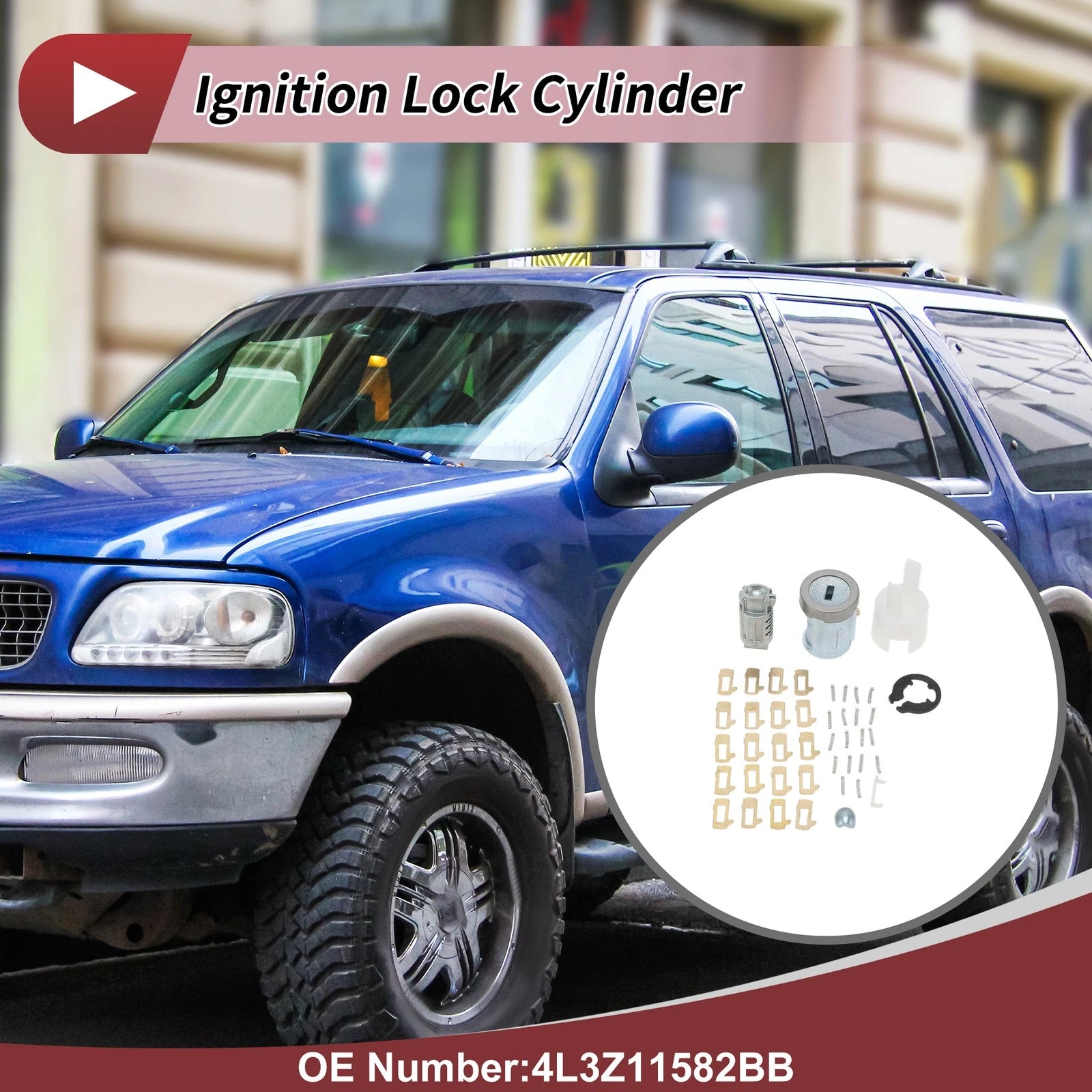 Ignition Lock Cylinder Replacement for Ford Edge (2011–2015)