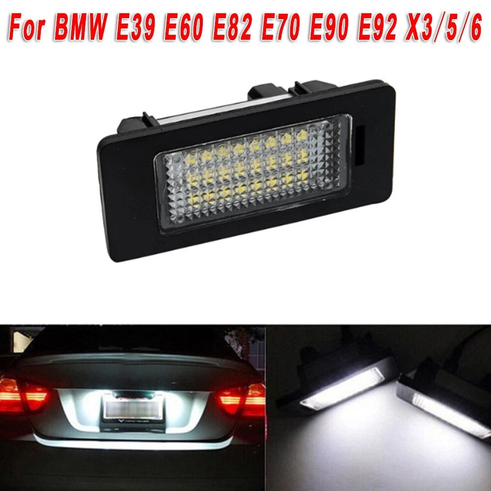 ABS Plastic Base License Plate Light Bulb for E39 E60 E82 E70 E90 E92 X356