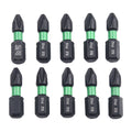 10-Piece Hexagonal Screwdriver Bit Set 25mm Length