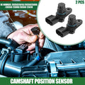 2pcs Engine Camshaft Position Sensor Replacement for Hyundai Santa Fe (2010–2014)