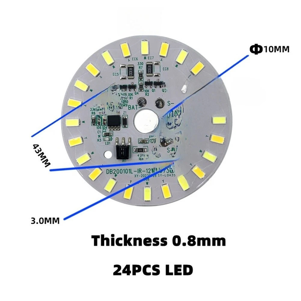 12W LED Solar Panel Light for SMD Dual Color (White/Warm)