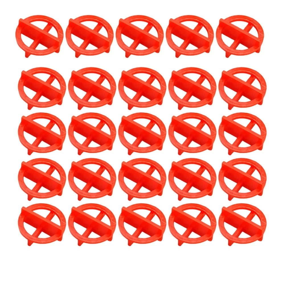 100Pcs Tile Leveling System Spacers Clips Wedge for Floor Wall Installation