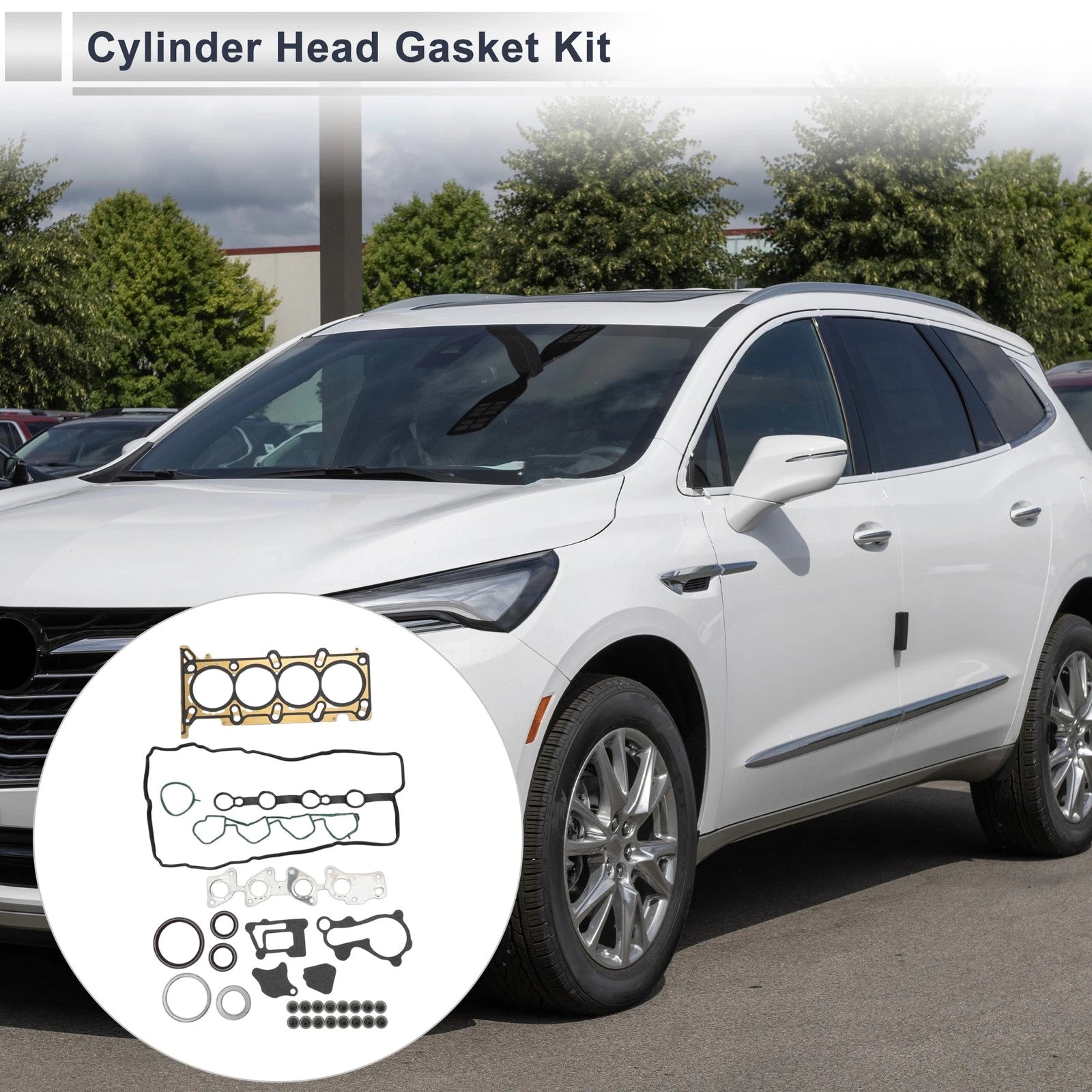Cylinder Head Gasket Kit Replacement for Chevrolet 1 Set (2005–2015)