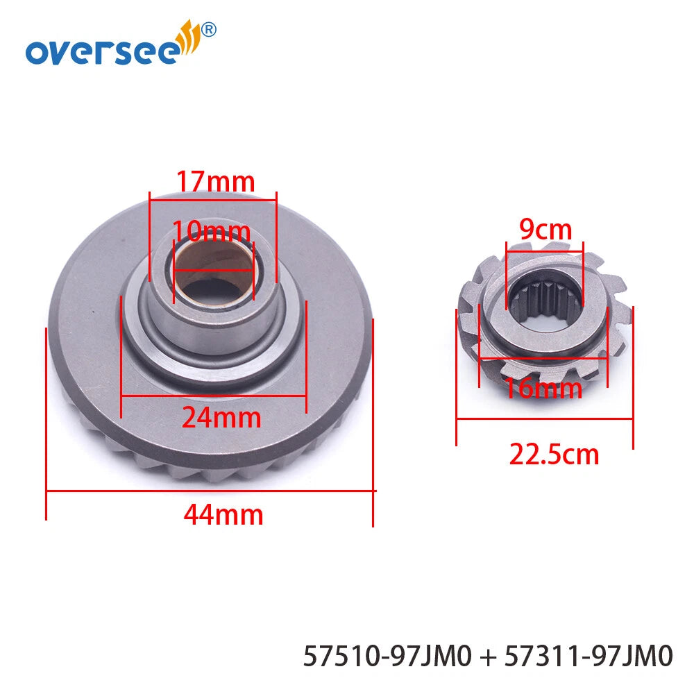 Gear Kit for Suzuki Outboard DF2.5 (4T) (57510-97JM0, 57311-97JM0)
