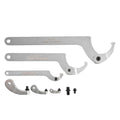 8pc Adjustable Hook Pin Spanner Wrench Tool Set 35mm-120mm