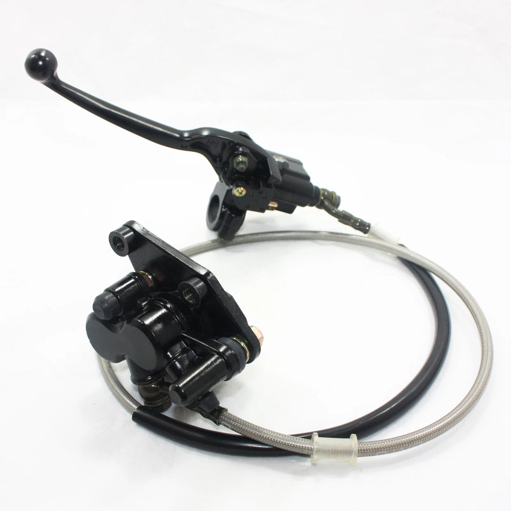 Hydraulic Front Disc Brake Caliper System + Pads for PIT PRO 125cc 160cc