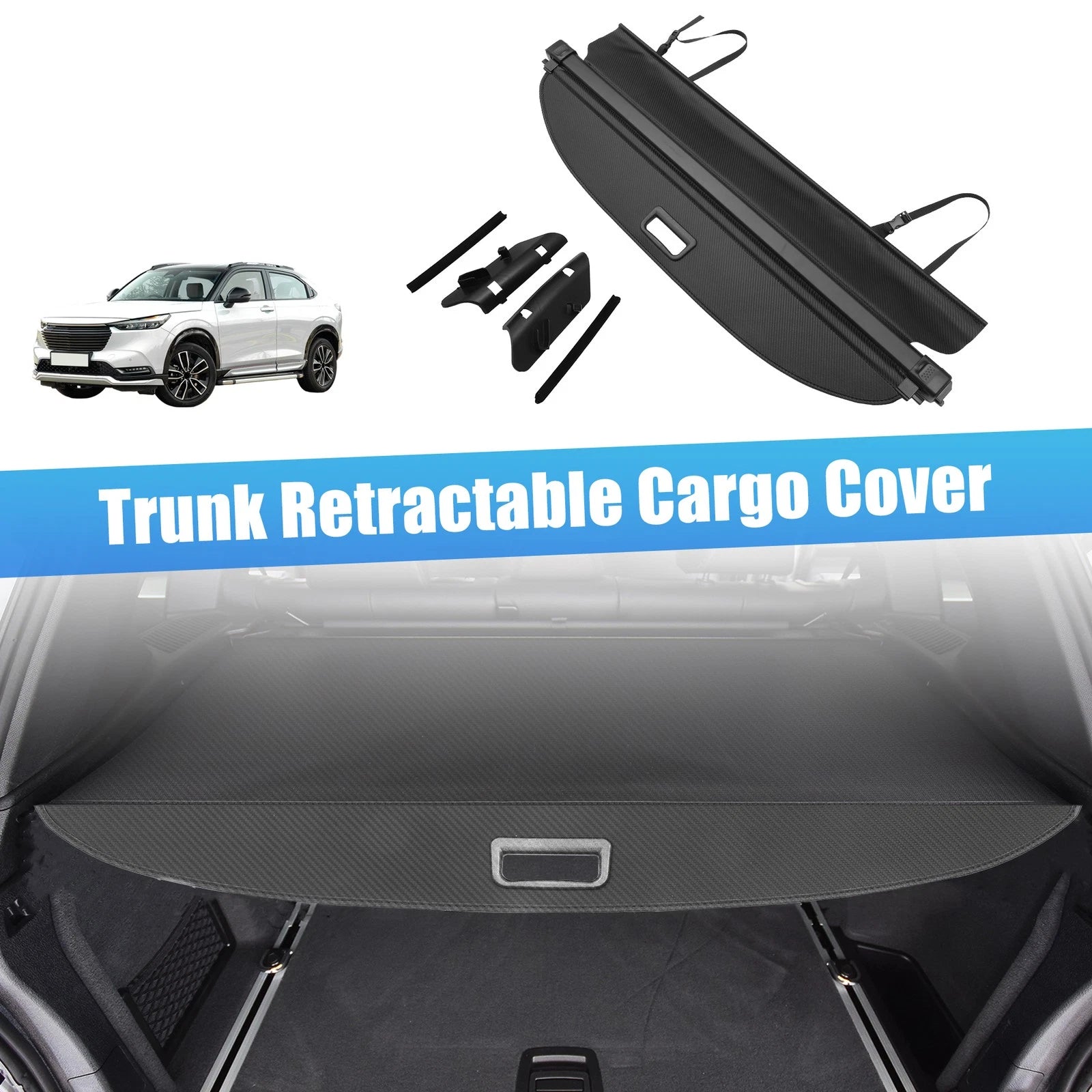 Retractable Cargo Cover for Honda HR-V (2015–2022)