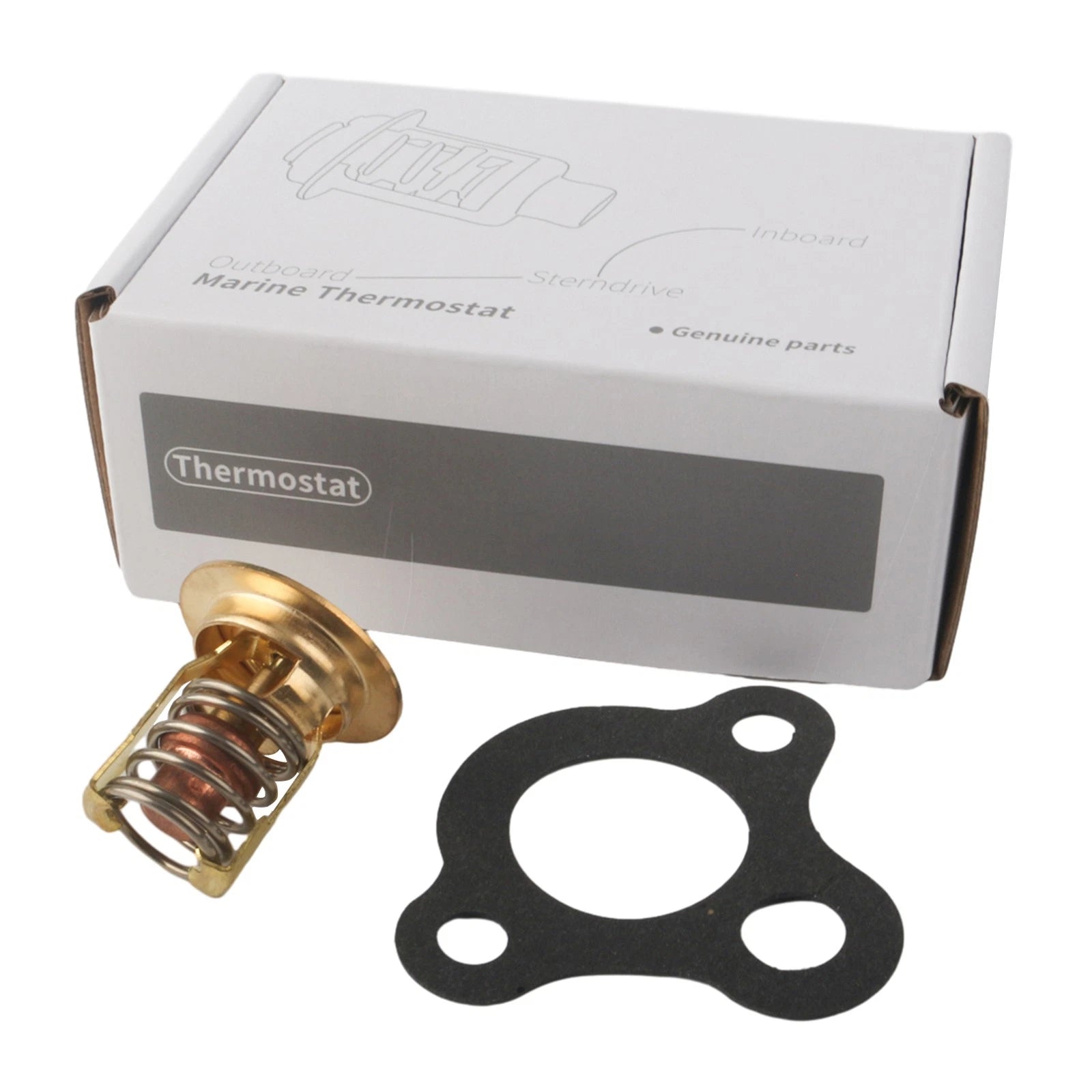 Thermostat Repair Kit for Mercury Mercruiser 120 140 165 2.5 3.0 L (1973–1990)