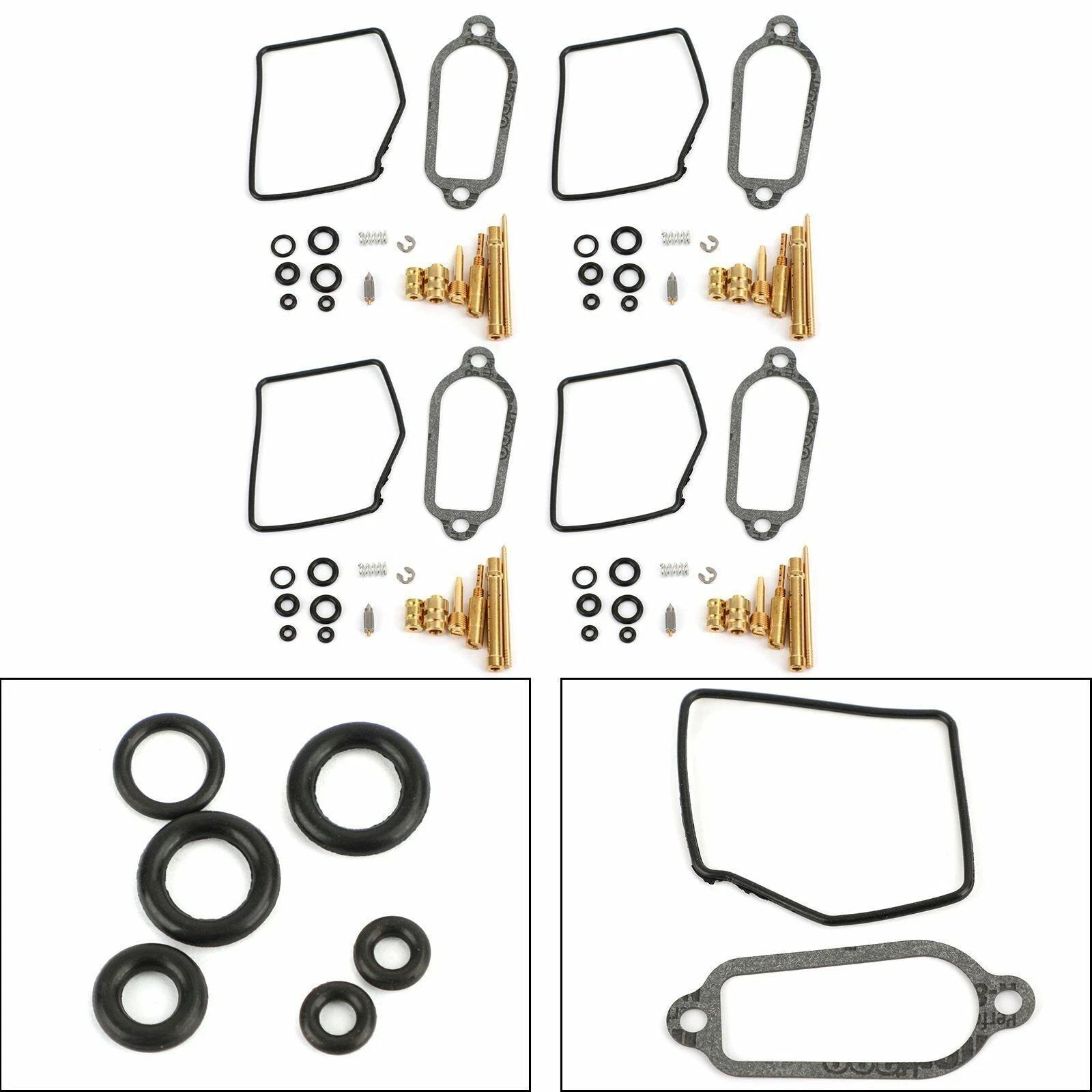 Carburetor Repair Rebuild Kit for Honda CB400F Super Sport (1975–1977)