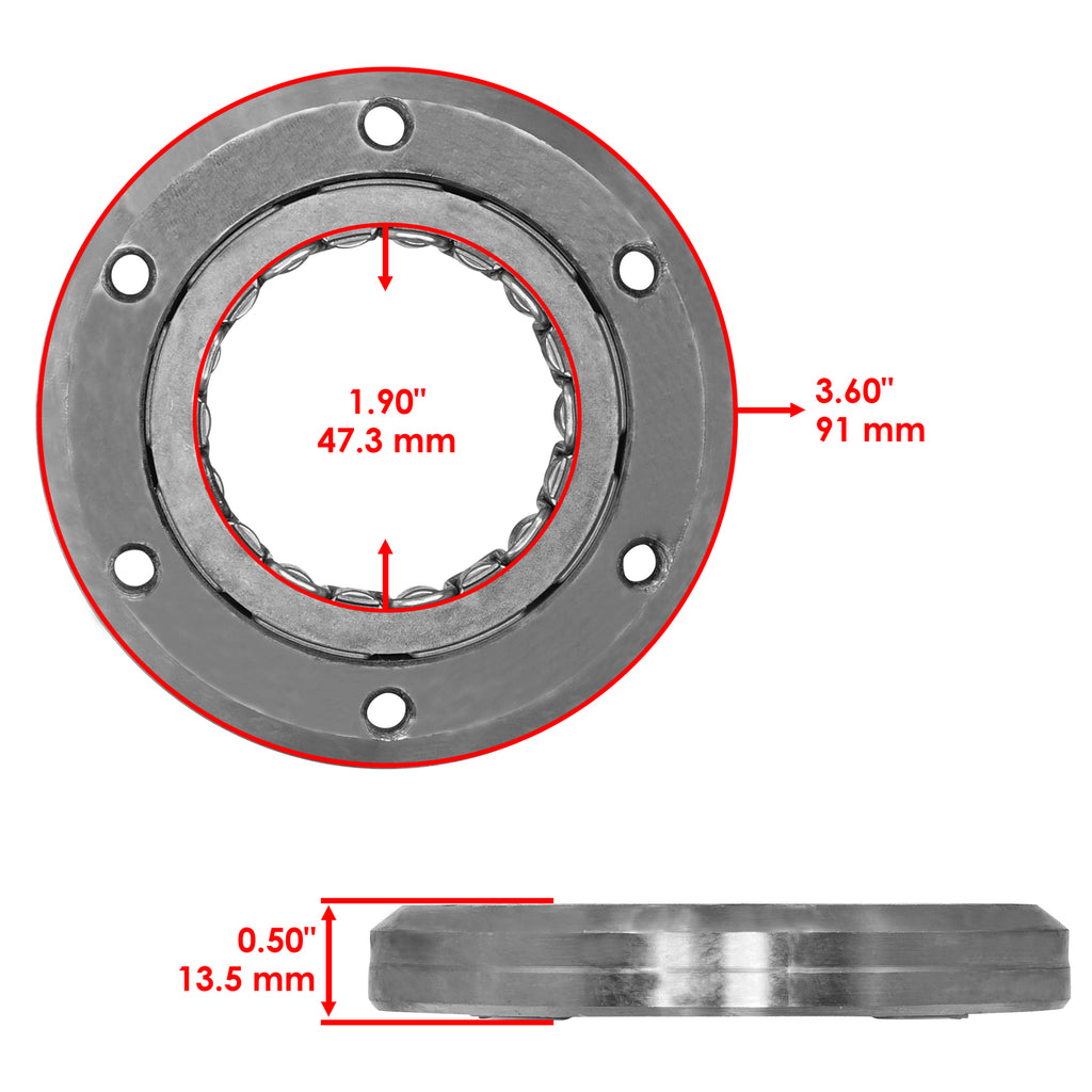 Starter Clutch One Way Bearing Replacement for Honda Accord (1994–2007)