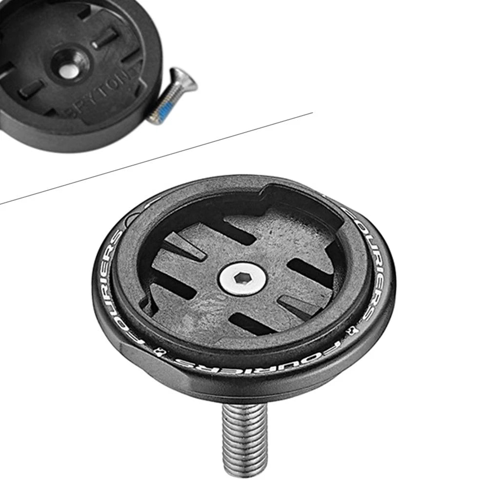 Top Cap Fork Headset Cover Mount for Garmin Wahoo Mio Bryton