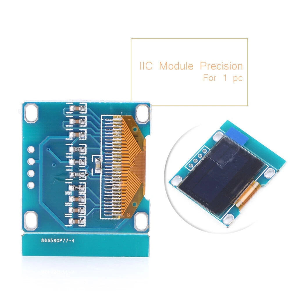 0.96" I2C IIC Serial 128X64 12864 Blue OLED LCD LED Display Module for