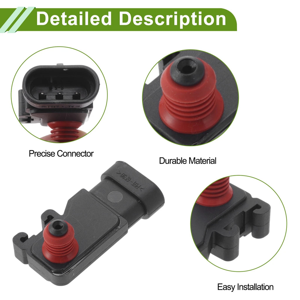 MAP Sensor for Opel Vectra B CC 1.6 i 16V (1995–2002) No.71739292