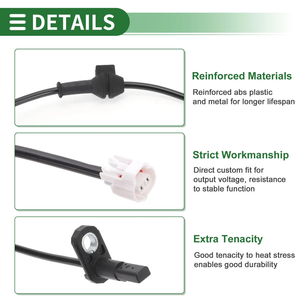 ABS Wheel Speed Sensor Replacement for Mitsubishi Mirage (2014–2021)