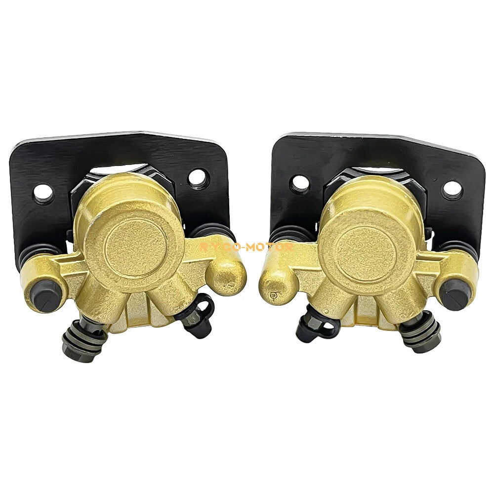 Front Brake Calipers & Pads for Polaris RZR 170 (2009–2020) #0454380 #0454381