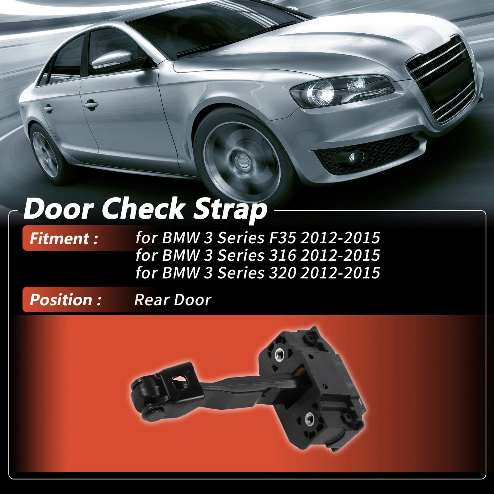 Rear Door Check Strap Replacement for BMW 3 Series F35 (2012–2015)