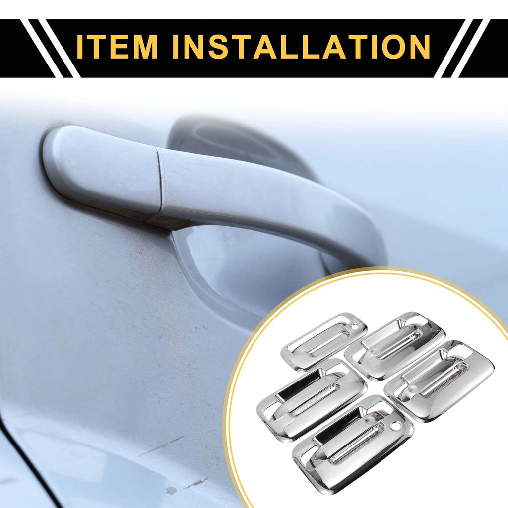 Exterior Door Handle Covers Front Set for Ford F-150 (2004–2014)