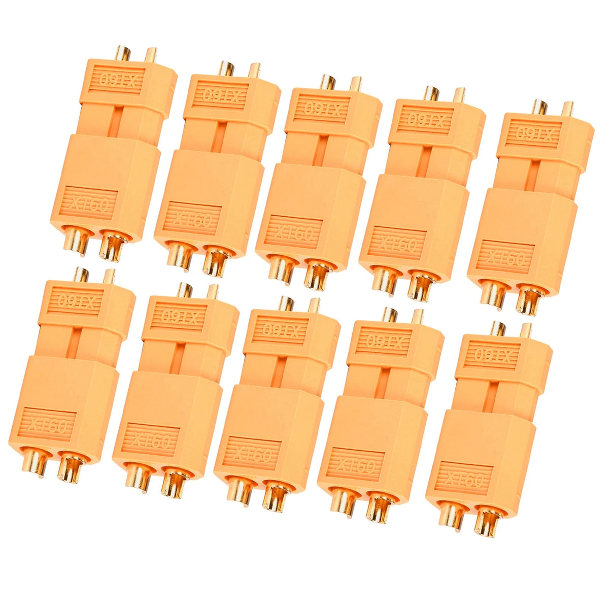 20 Pack XT60 Male & Female Connectors for RC Drone Multirotor (No Year)