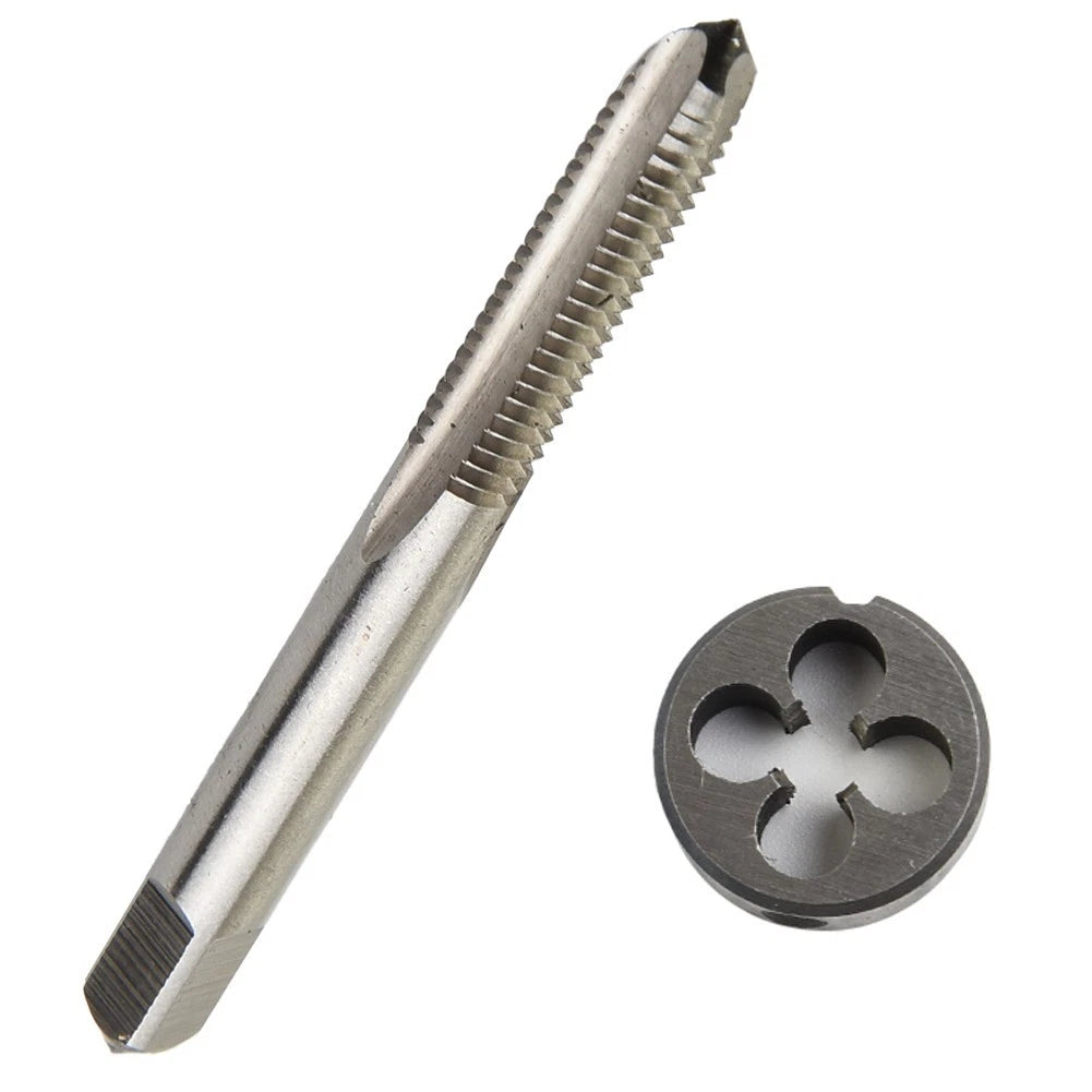 HSS 1/4-24 UNS Tap & Die Set for Right Hand Tapping