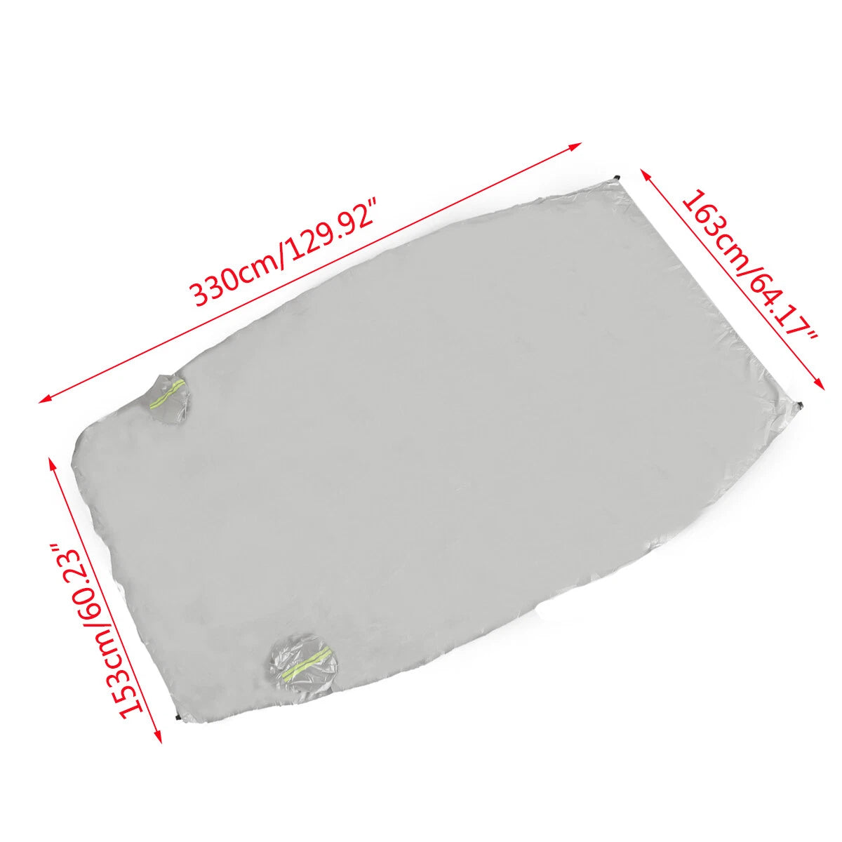 All Weather Half Body Cover for Car Sedan (UV, Rain, Snow, Dust Resistant)