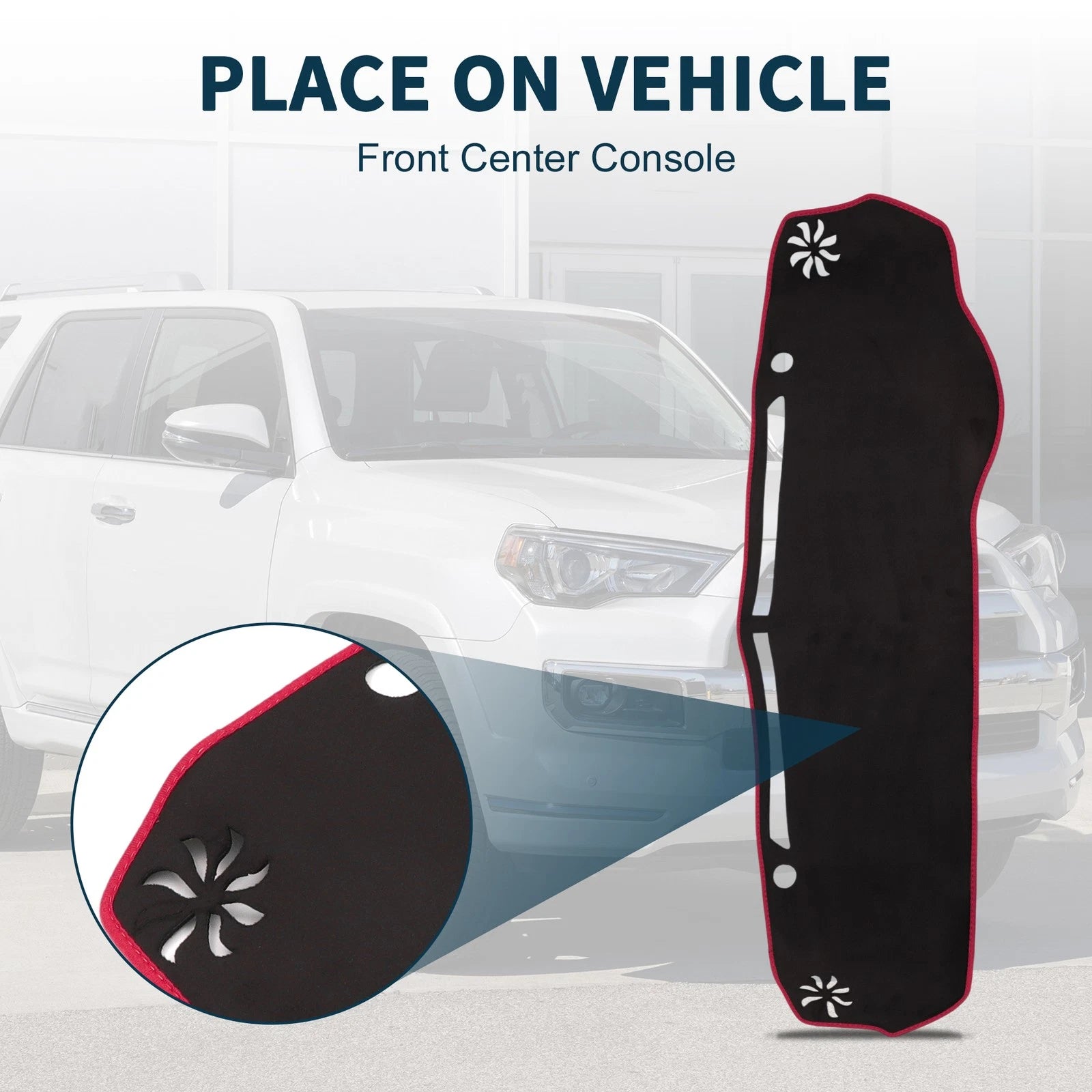 Dash Cover Mat Sun Protector for Mazda Flair Crossover (2005–2015)