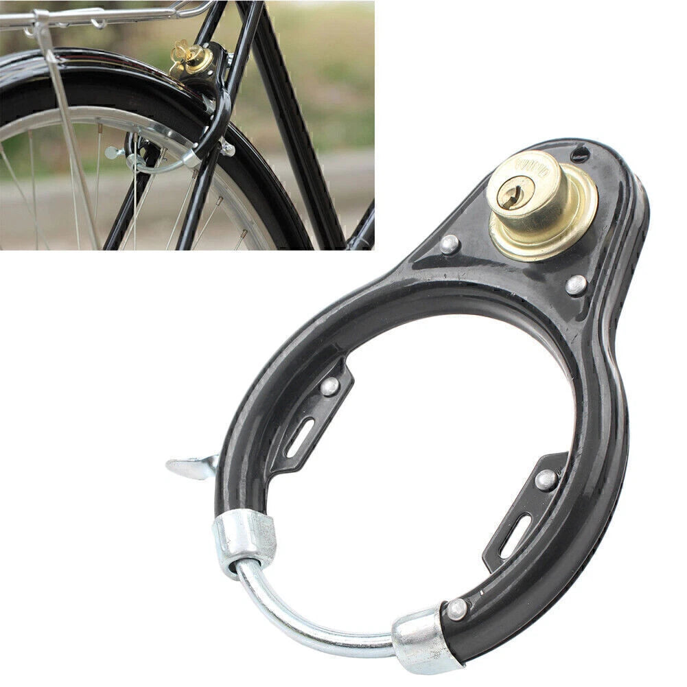 U-Lock Wheel Lock Tool Set for Vintage Bicycle