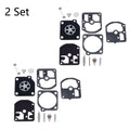 Set of 2 Carburetor Repair Kits for ZAMA RB-5 RB-7 RB-11 RB-14 (STIHL 09 010 011 012)