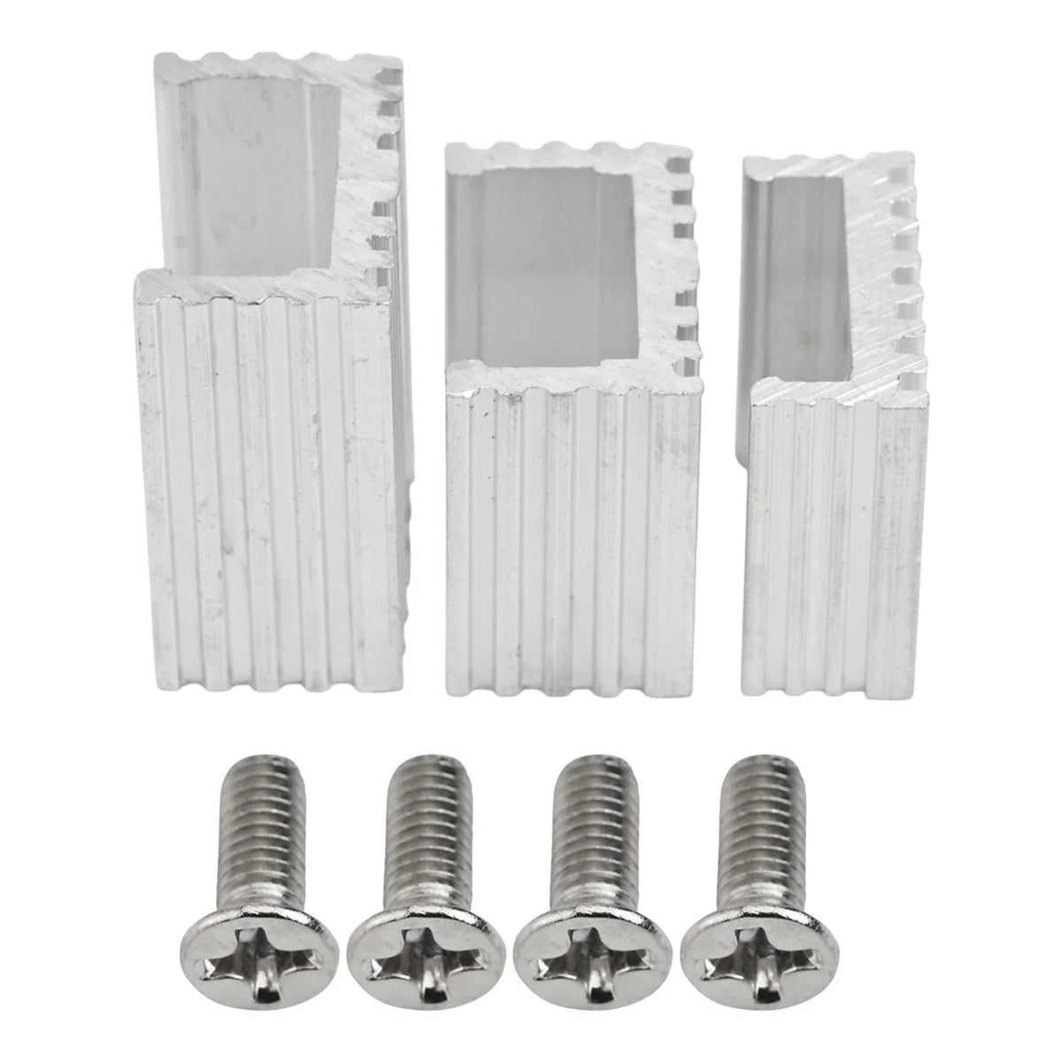 30pcs TO220 Mounting Kit with Aluminum Heat Sinks for Transistor Cooling