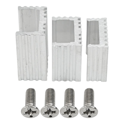 30pcs TO220 Mounting Kit with Aluminum Heat Sinks for Transistor Cooling