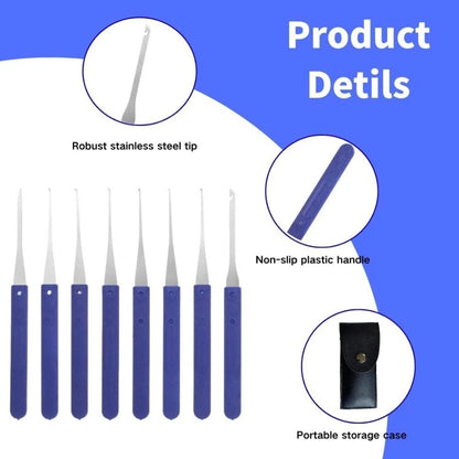 12 Piece Extractor Set for Keys and Taps (Stainless Steel)