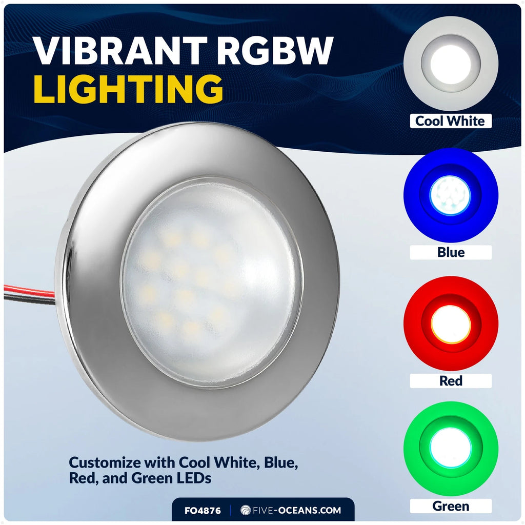 RGBW LED Interior Dome Ceiling Light for Five Oceans (12V) - FO4876