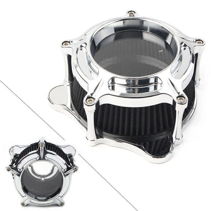 CNC Air Filter Intake Cleaner for Harley Touring Trike (2008–2016) Chrome