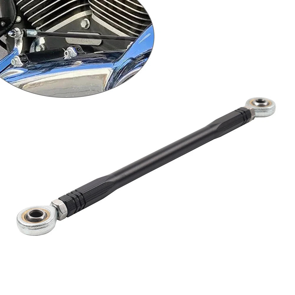 CNC Gear Shift Shifter Linkage Rod 160mm For Harley Softail Touring Glides