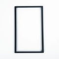 2X Plastic 2Din Stereo Bezel Panels for Car DVD Player Mounting