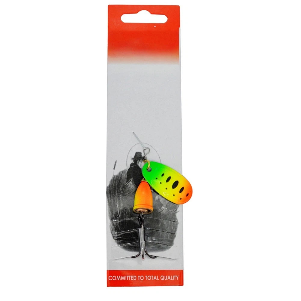 5X Spinner Fishing Lure for Bass Trout Crappie