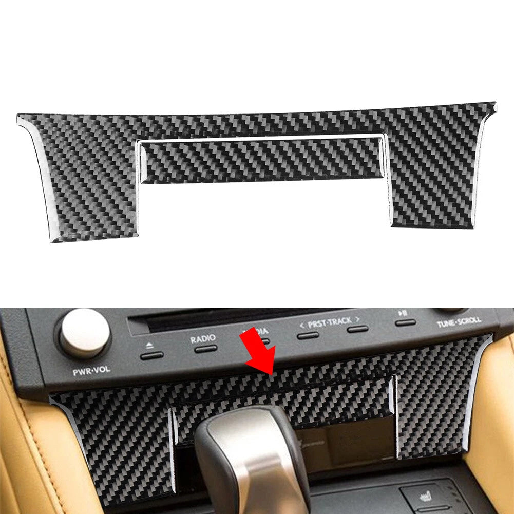 Black Center Console Lower Panel Cover Trim for Lexus RC300 350 200T (2015–2024)