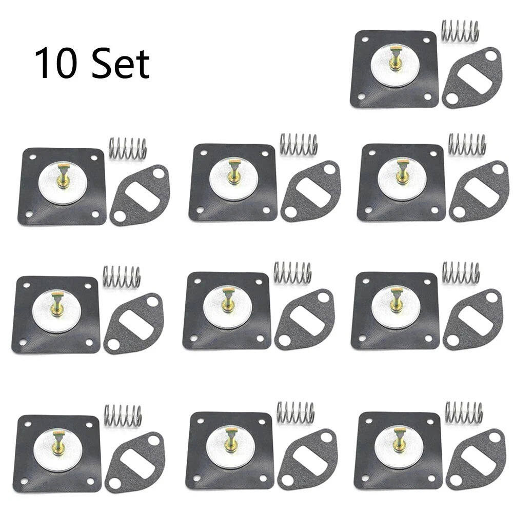 Set of 10 Fuel Pump Rebuild Kits for Kohler Onan K301 K321 K341 K181 K161