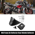 Motorcycle Lower Spoiler Chin Fairing Set for Harley Davidson (Matte Black)