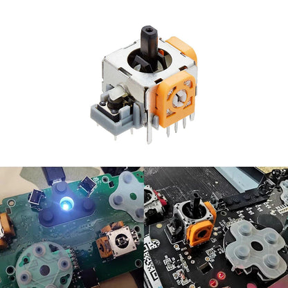5Pcs Analog Stick Joystick for Xbox 360/PS2/PS3 Controller