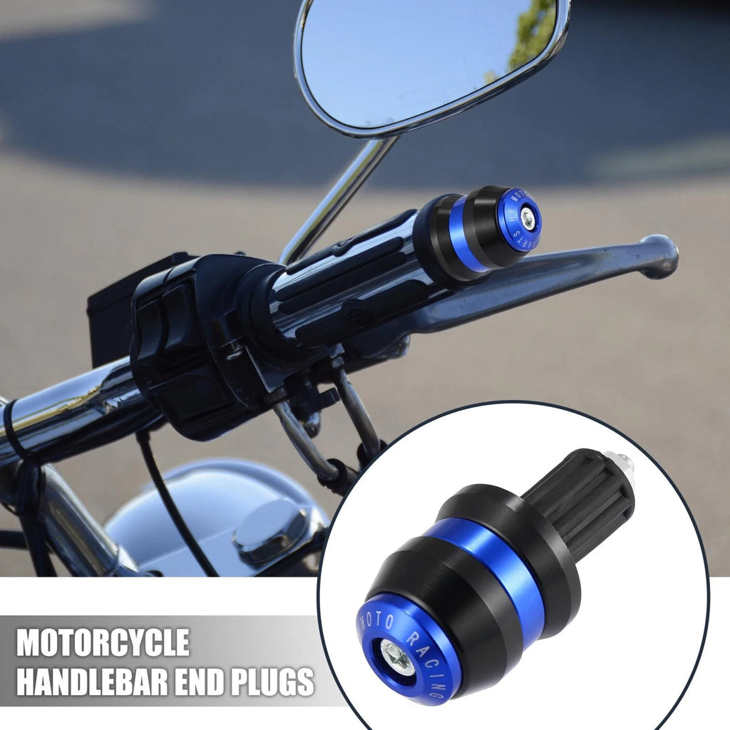 Handlebar End Plugs Pair Replacement 7/8 in 22mm for Motorcycles (2000–2026)